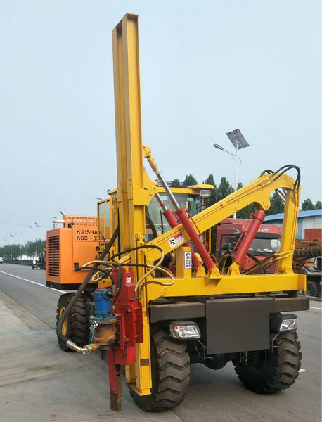 如何做好公路護(hù)欄打樁機(jī)的防銹處理？